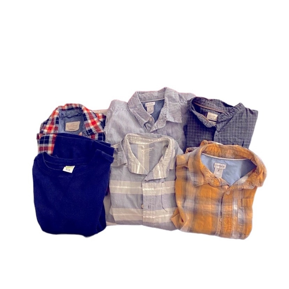 GREAT DEAL!! Lot of 6 long sleeve shirts